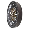 Miniatyrbild 3 av 6: NeXtime NE-3282ZW Klocka Henry 50 cm + Moving Gears Svart