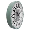 Miniatyrbild 2 av 6: NeXtime NE-3282WI Gear Clock Henry 50 cm + Moving Gears Vit