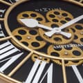 Miniatyrbillede 5 af 8: NeXtime NE-3283ZW Gear Ur William + Moving Gears 50 cm Sort