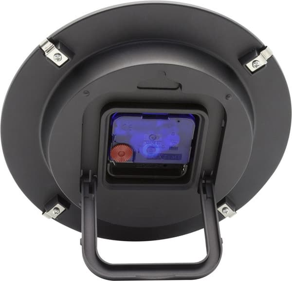 NeXtime NE-3506ZW Vægur Big Stripe Ø20 Glass Sort