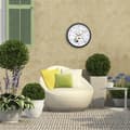 Miniatyrbillede 8 af 9: NeXtime NE-4314 Udendørs ur Prunus 30,5 cm Sort/Hvid