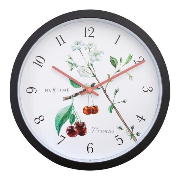 NeXtime NE-4314 Udendørs ur Prunus 30,5 cm Sort/Hvid