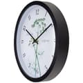 Miniatyrbild 3 av 9: NeXtime NE-4315 Utomhusklocka Anethium 30,5 cm Svart/Vit