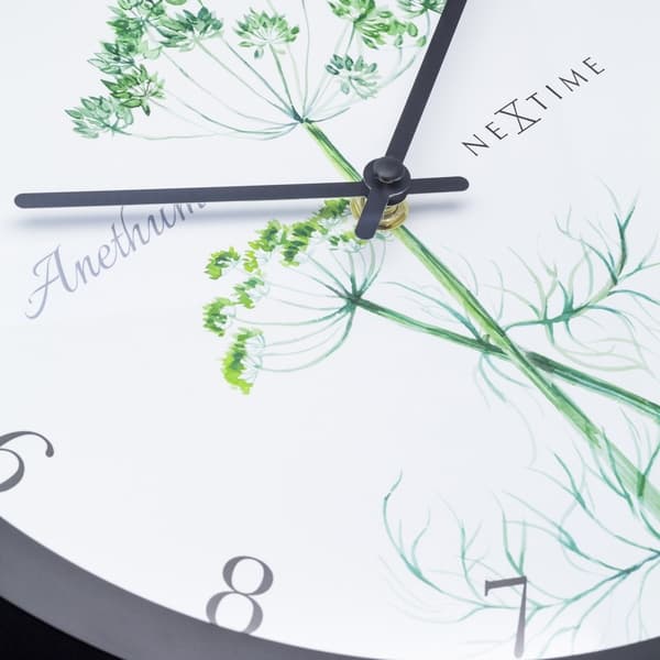 NeXtime NE-4315 Utomhusklocka Anethium 30,5 cm Svart/Vit