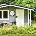 Miniatyrbild 8 av 9: NeXtime NE-4315 Utomhusklocka Anethium 30,5 cm Svart/Vit