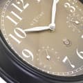 Miniatyrbillede 6 af 9: NeXtime NE-4318BR Udendørs ur Jasmine + Termo- og hydrometer 23,5 cm Sort/Kobber