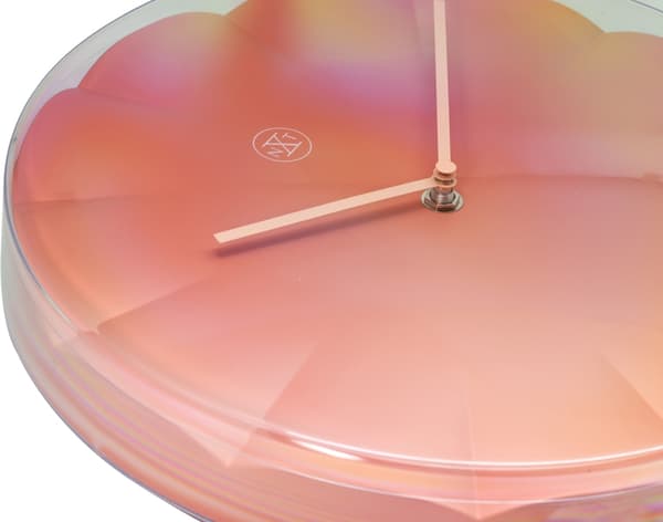 NeXtime NX-7341RZ Väggklocka NXt Sweet Ø 20 Cm Rosa