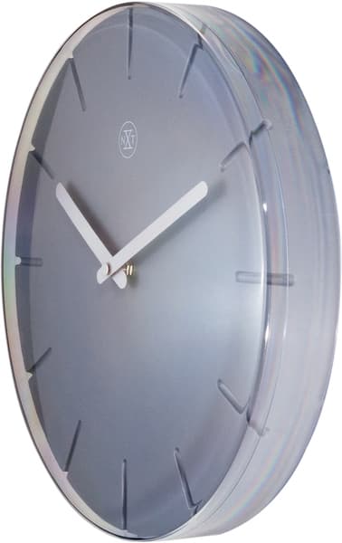 NeXtime NX-7341GS Väggklocka NXt Sweet Ø 20 Cm Grå