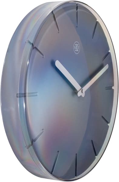 NeXtime NX-7341GS Väggklocka NXt Sweet Ø 20 Cm Grå
