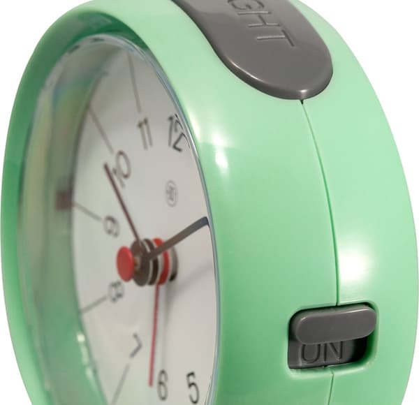 NeXtime NX-7344GN Väckarklocka NXt Otto Ø 9,5 X 3,8 Cm Grön