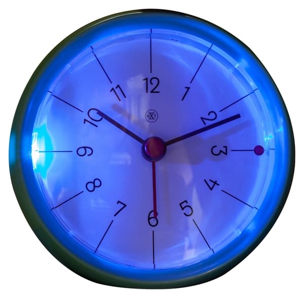 NeXtime NX-7344GN Väckarklocka NXt Otto Ø 9,5 X 3,8 Cm Grön