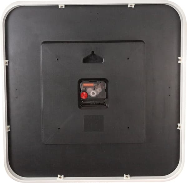 NeXtime NE-3518WI Vægur Firkantet Væg 40 x 40 x 4 Cm Hvid