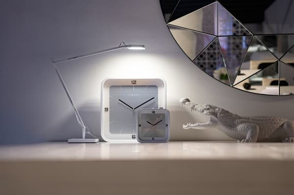NeXtime NE-3518WI Vægur Firkantet Væg 40 x 40 x 4 Cm Hvid