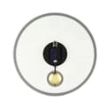 Miniatyrbillede 2 af 9: NeXtime NE-8162 vægur Dia. 43 x 4,2 cm, glas, hvid, 'Romana'