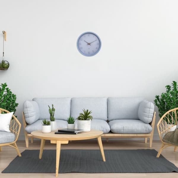 NeXtime NX-7373BL Väggklocka ECO 30 cm Blå