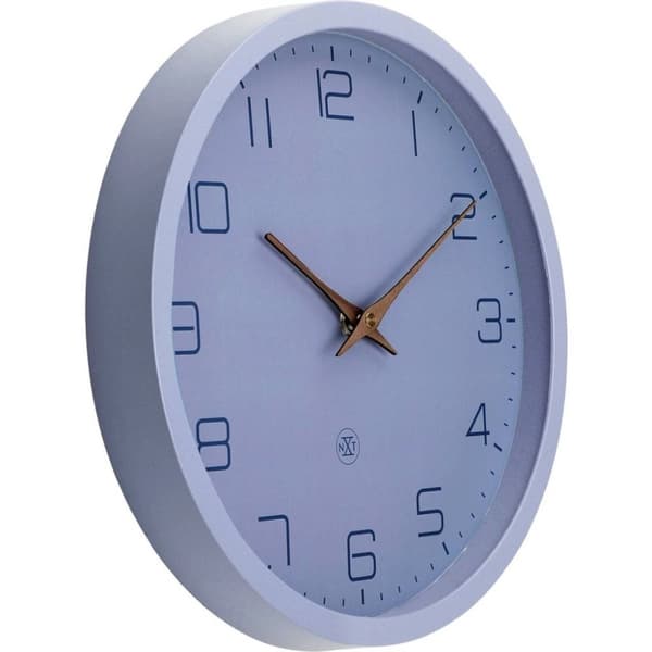 NeXtime NX-7373BL Väggklocka ECO 30 cm Blå