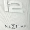 Miniatyrbild 6 av 9: NeXtime NE-3095WI Väggklocka Dia. 53 x 3 cm, Trä, Vit, 'Wood Wood Big'