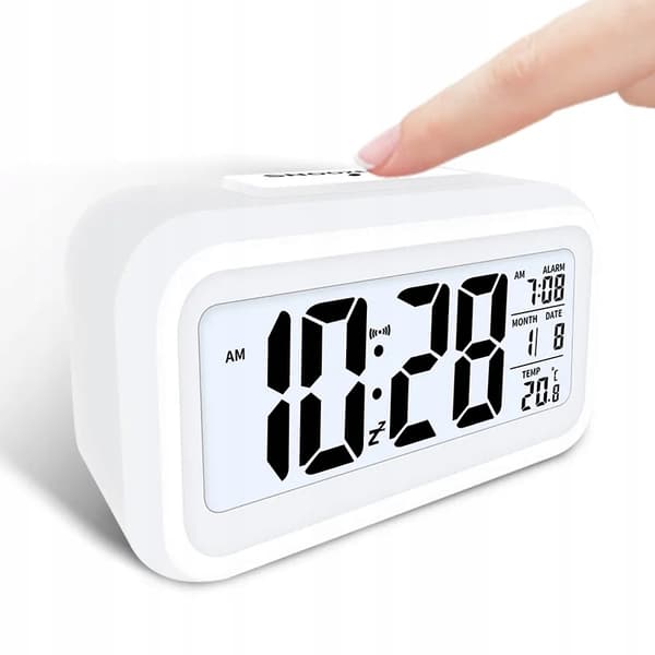 VÆKKER UR LED DISPLAY ELEKTRONISK DIGITALT