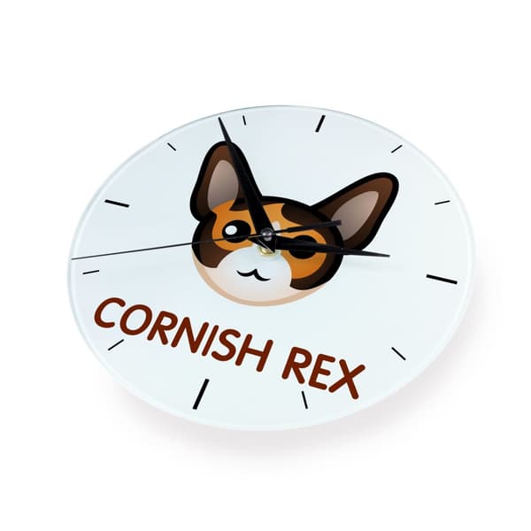 Cornish Rex - MDF ur med Art-Dog mærke grafik og inskription