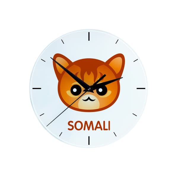 Somali - MDF ur med Art-Dog mærke grafik og inskription