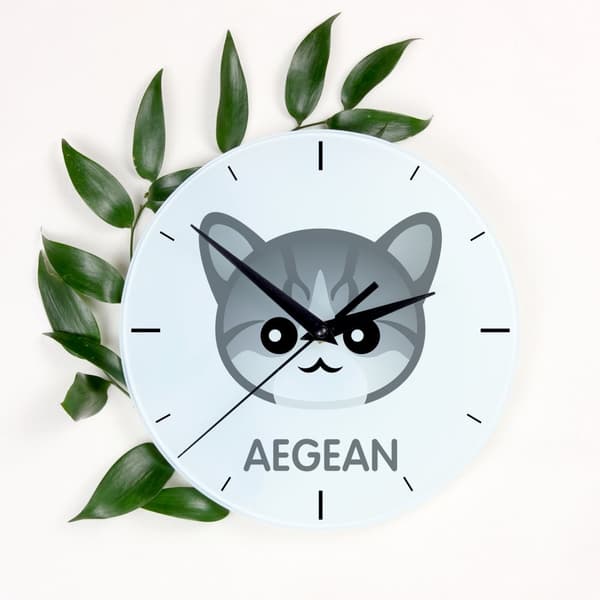Aegean - MDF-ur med grafik og inskriptionen af Art-Dog-mærket