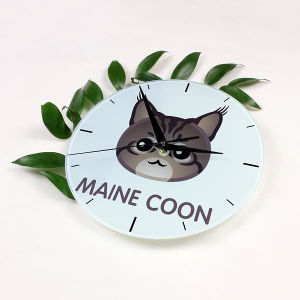 Maine Coon - MDF ur med Art-Dog mærke grafik og inskription