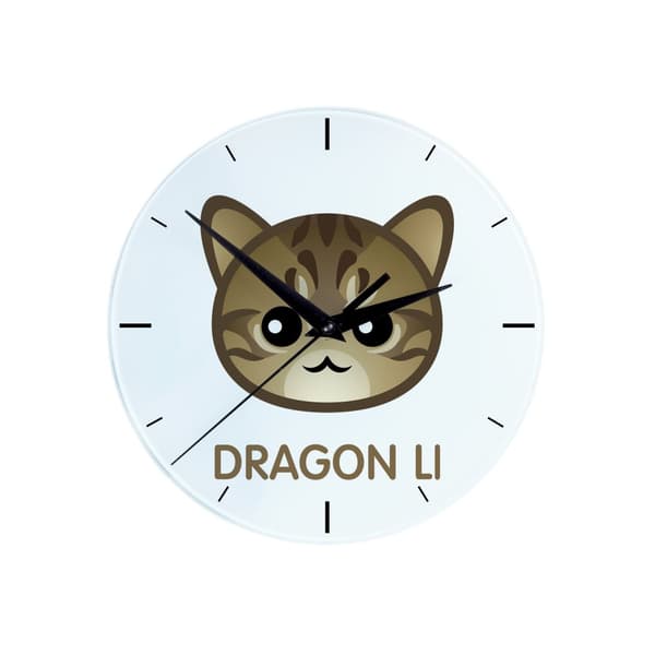 Li Hua - Li Dragon - MDF ur med Art-Dog mærke grafik og inskription