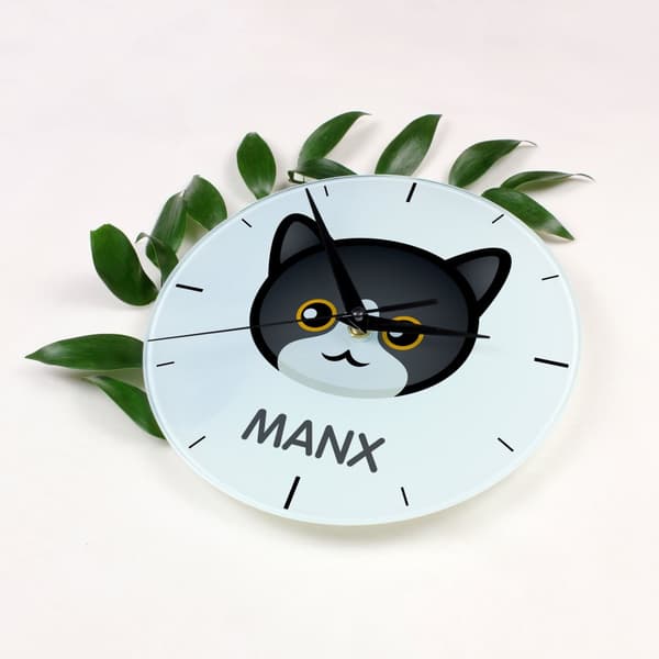 Manx - MDF ur med Art-Dog mærke grafik og inskription