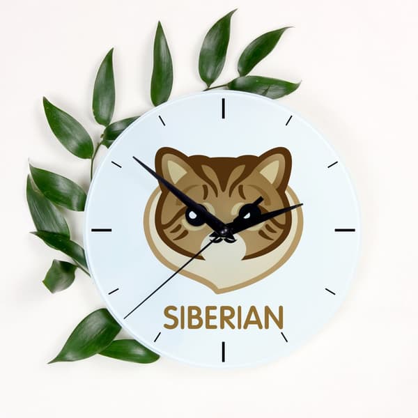 Siberian - MDF-ur med grafik og inskriptionen af Art-Dog-mærket