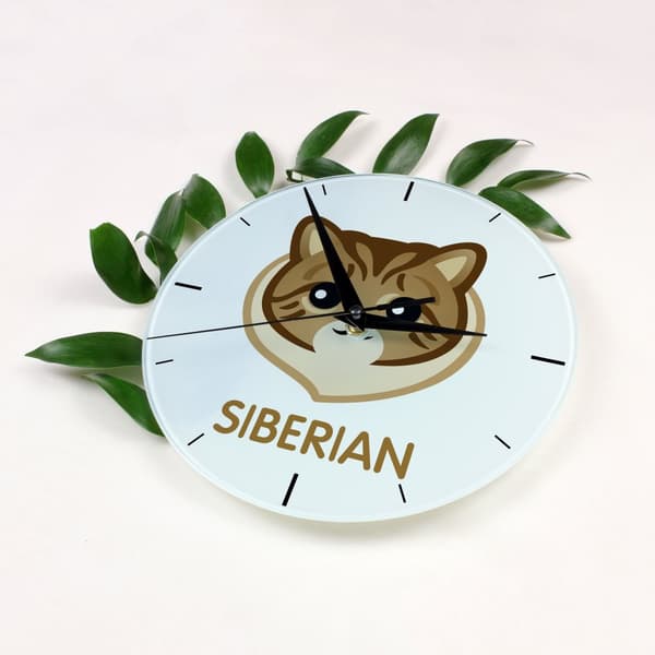 Siberian - MDF-ur med grafik og inskriptionen af Art-Dog-mærket