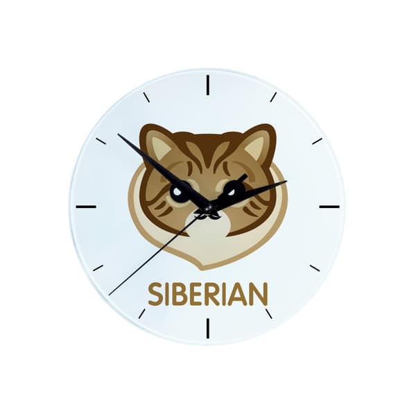 Siberian - MDF-ur med grafik og inskriptionen af Art-Dog-mærket
