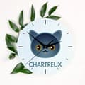 Pikkukuva 3 / 4: Chartreux - MDF-kello Art-Dog-brändin grafiikalla ja kirjoituksella