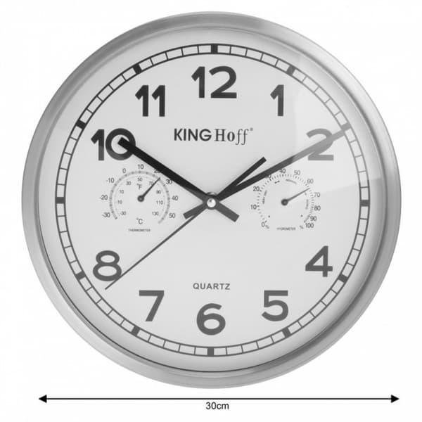 VÆGUR 30cm KINGHOFF KH-5027 TERMOMETER