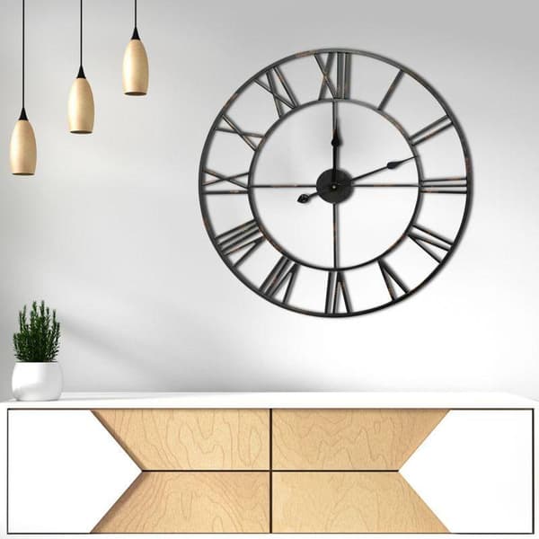 DEKORATIV UR 03 70 X 5 X 70 CM SORT