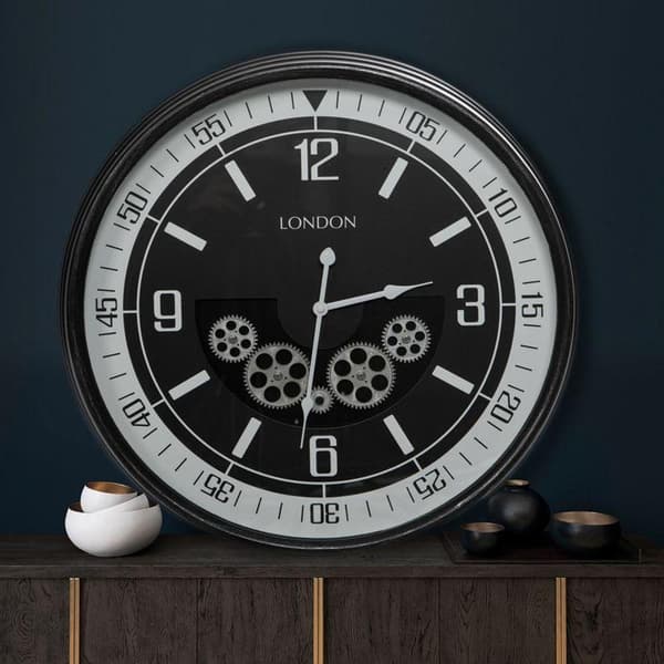 DEKORATIV KLOCKA 10 59 X 11 X 59 CM SVART