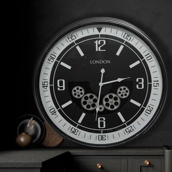 DEKORATIV KLOCKA 10 59 X 11 X 59 CM SVART