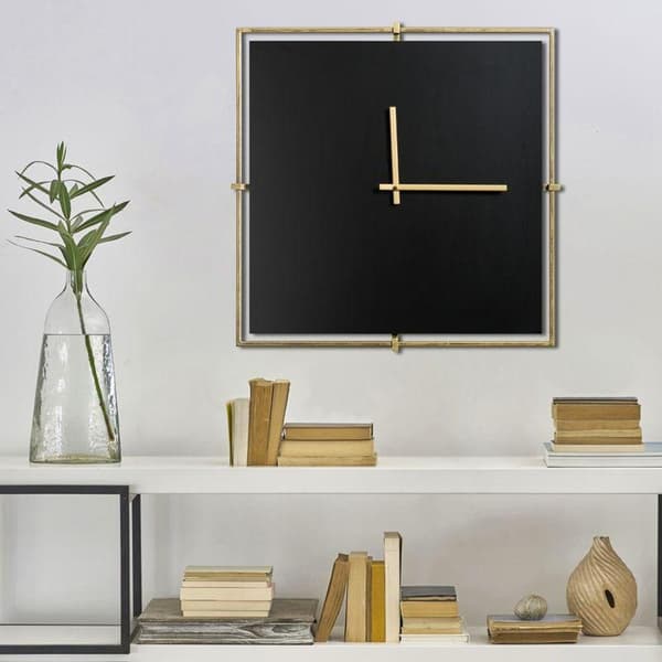 KORISTEELLINEN KELLO 22 80 X 5 X 80 CM MUSTA