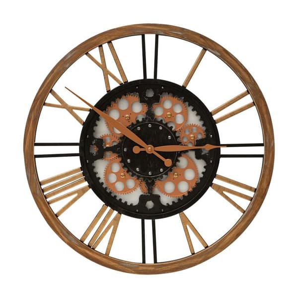 DEKORATIV UR 63 50 X 6 X 50 CM SORT