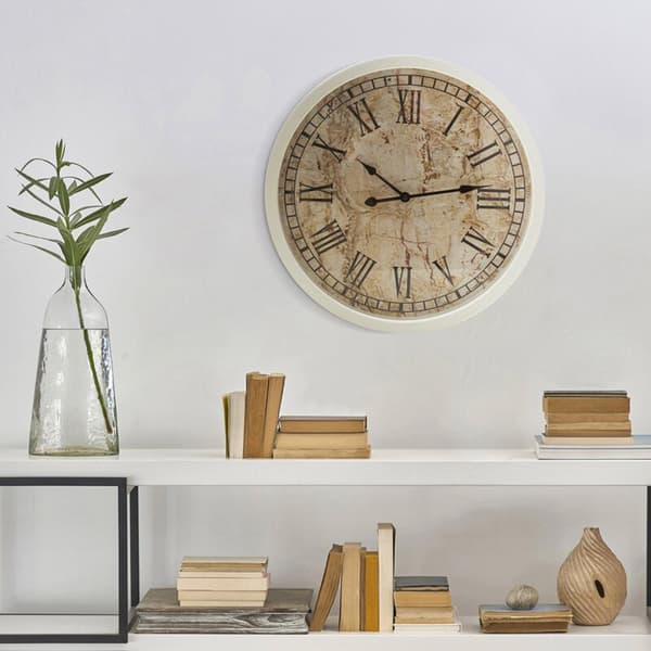 DEKORATIV UR 67 40 X 7 X 40 CM BEIGE
