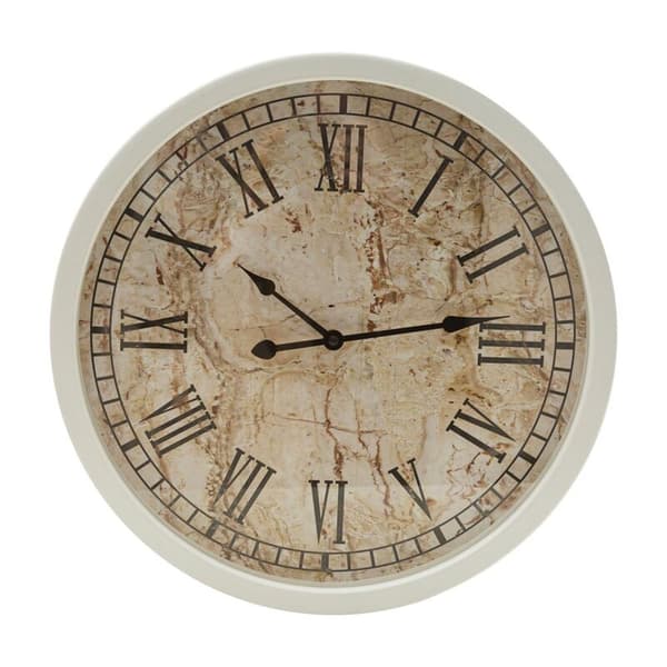 DEKORATIV UR 67 40 X 7 X 40 CM BEIGE