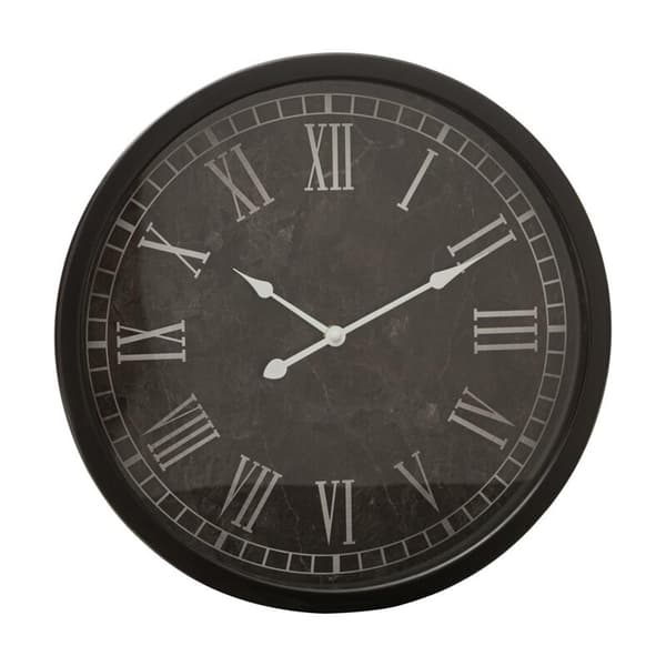 DEKORATIV UR 68 40 X 7 X 40 CM SORT