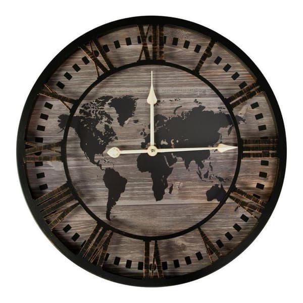 DEKORATIV UR 04 60 X 5 X 60 CM SORT