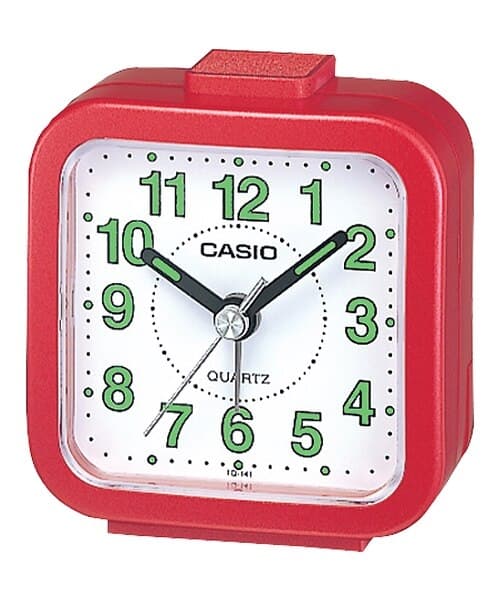 Alarm Clock Casio TQ-141-4E Red