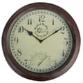 Miniatyrbild 1 av 2: Esschert Design Stationsklocka med termometer 30,5 cm TF007