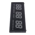 Miniatyrbild 3 av 4: LED-klocka, väggmontering eller bordstablett, multifunktionsdisplay