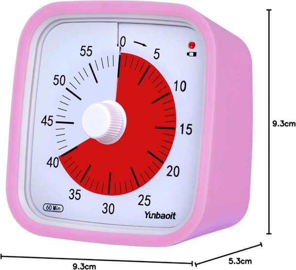 Lollanda Visuell Timer för Klassrum & Barn - 60 minuter
