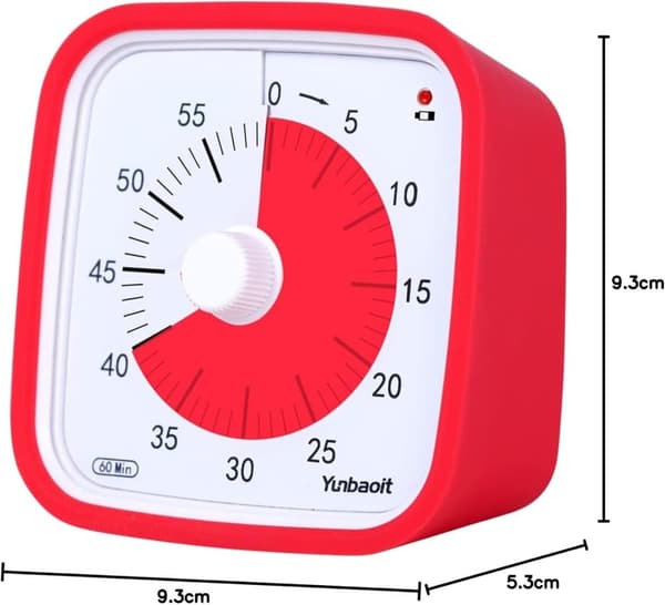 Lollanda Visuell Timer för Klassrum & Barn - 60 minuter