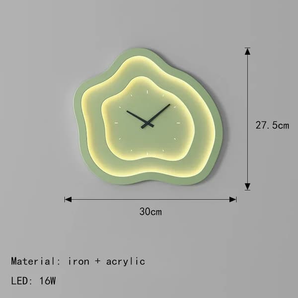 Vägglampa, LED-lampor, Lämplig för olika miljöer,Grön, 3 Bytbara