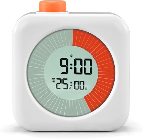 Lollanda Digital 3-i-1 Timer, 60 Minuter med Klocka och Larm
