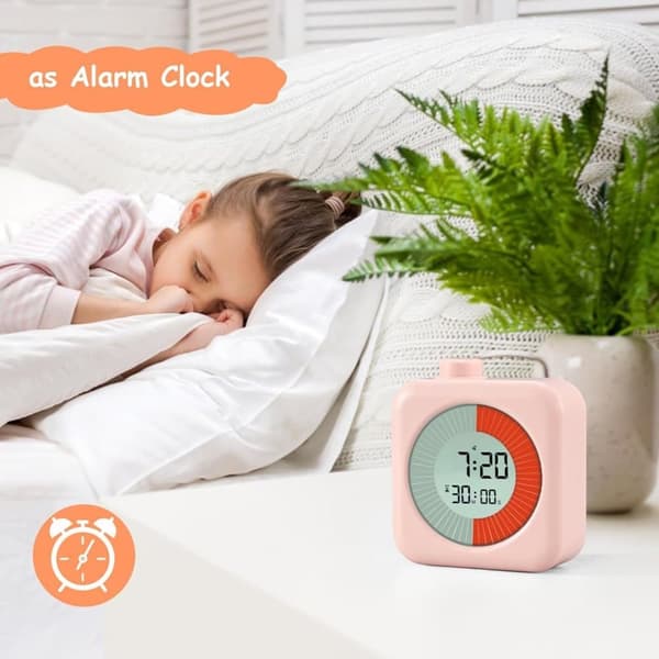 Lollanda Digital 3-i-1 Timer, 60 Minuter med Klocka och Larm